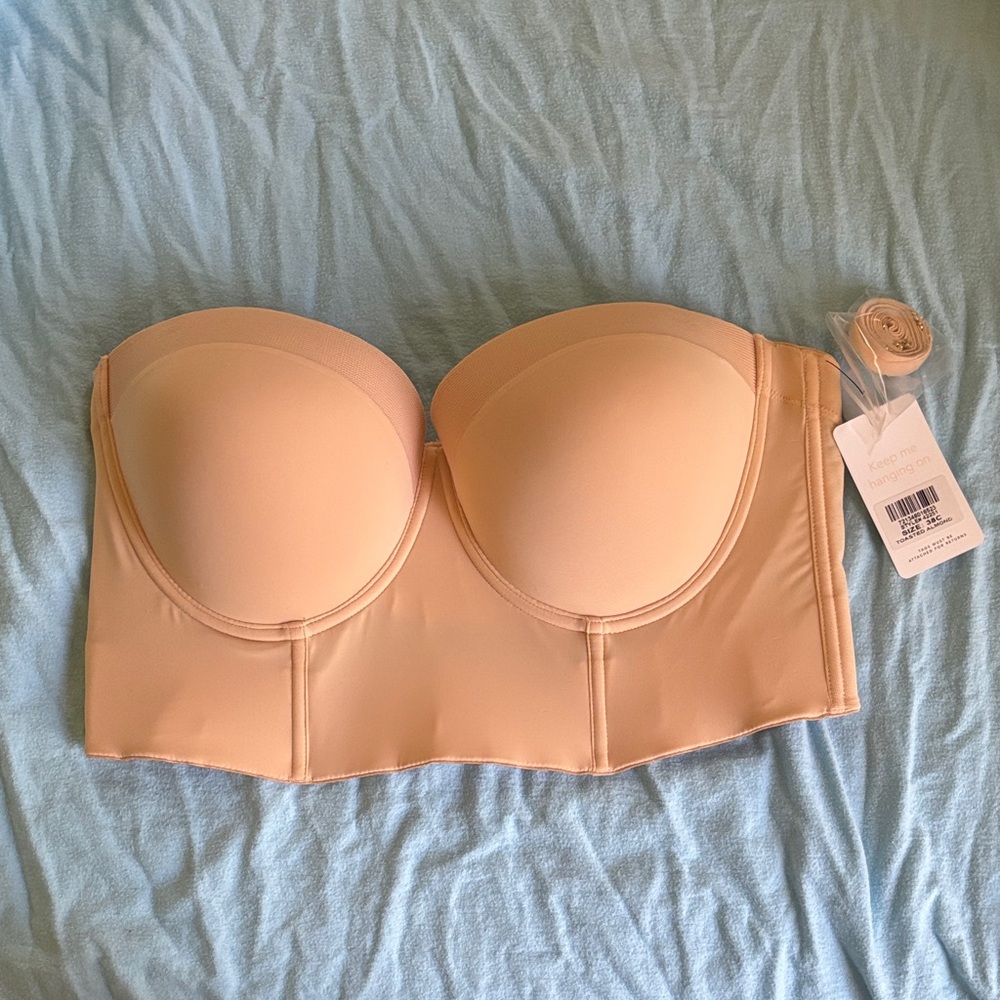 Lively low-back strapless bra